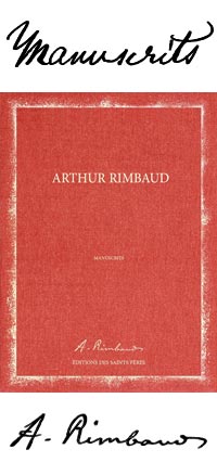 manuscrits de Rimbaud