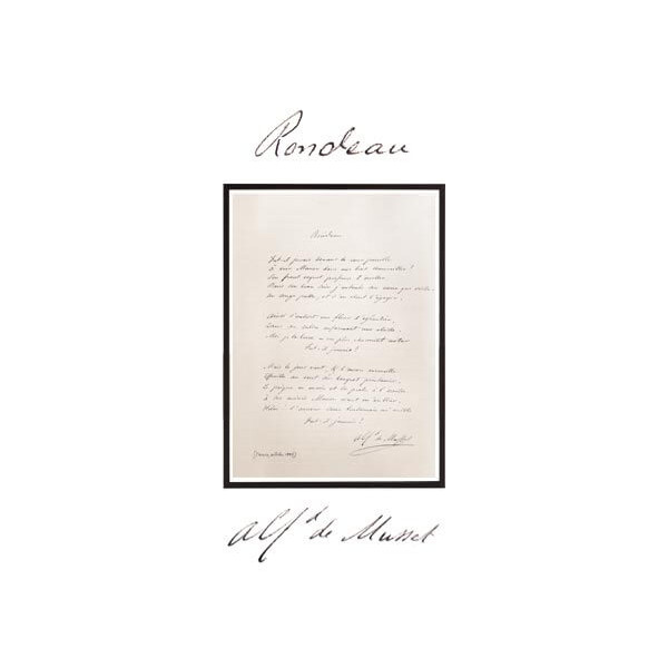 Manuscrit Rondeau Musset