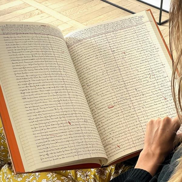 Steinbeck Handwritting The Grapes of Wrath