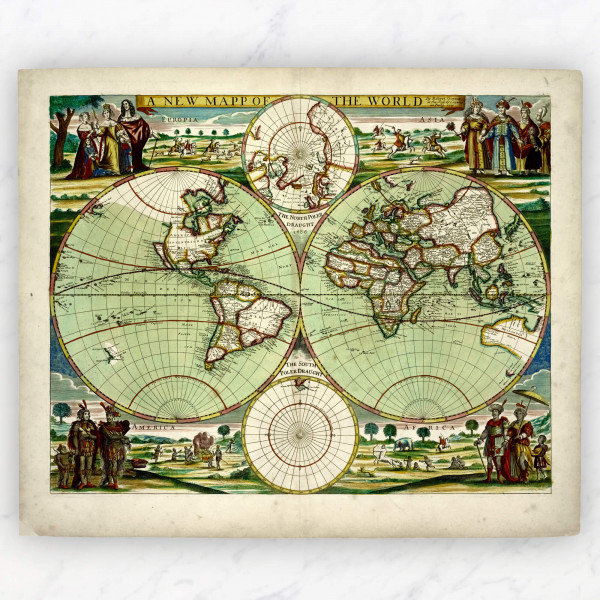 A new map of the world A new map of the world