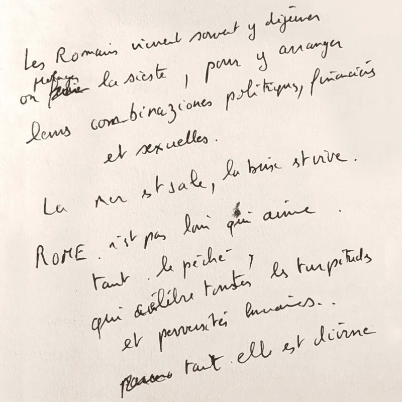 Voyage amoureux en Italie