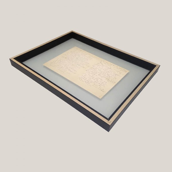 Lettre de la main gauche Lettre de la main gauche