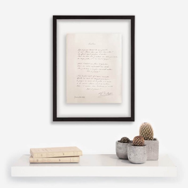 Manuscrit Rondeau Musset Manuscrit Rondeau Musset