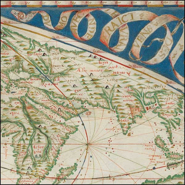 Carte cosmographique et universelle Carte cosmographique et universelle