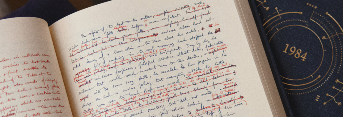 1984 | George Orwell | The Manuscript of 1984