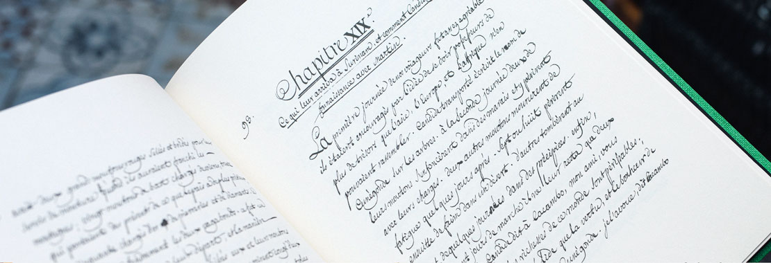 Candide, le manuscrit de Voltaire