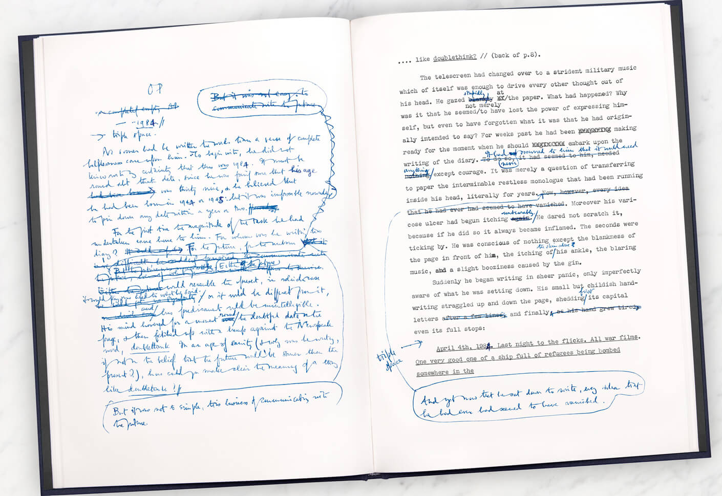 1984 manuscript