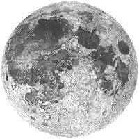 dessin de la lune