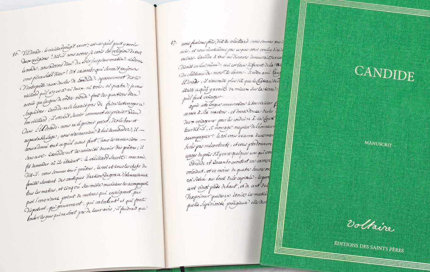 manuscrit Candide