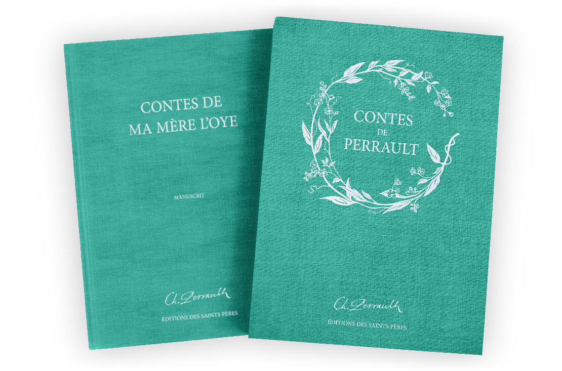 Le coffret du manuscrit des Contes Perrault