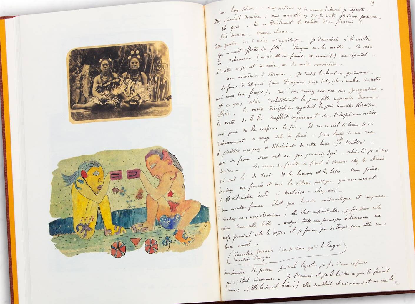 Le manuscrit de Noa Noa de Paul Gauguin