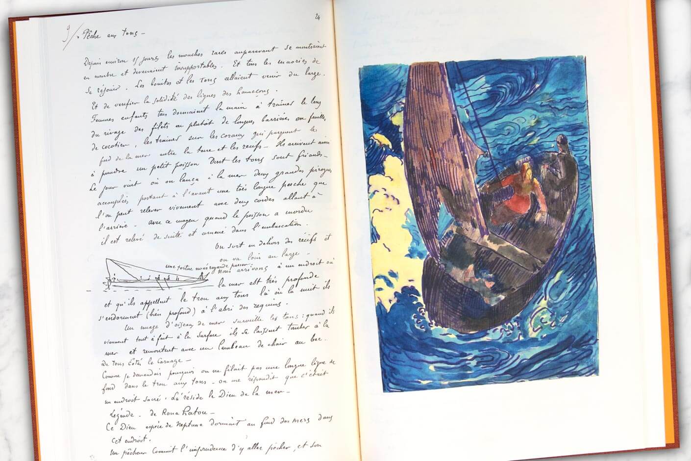 Noa Noa un livre illustré de Paul Gauguin
