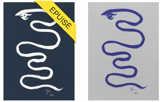 le tirage bleu d'Orphée est épuisé