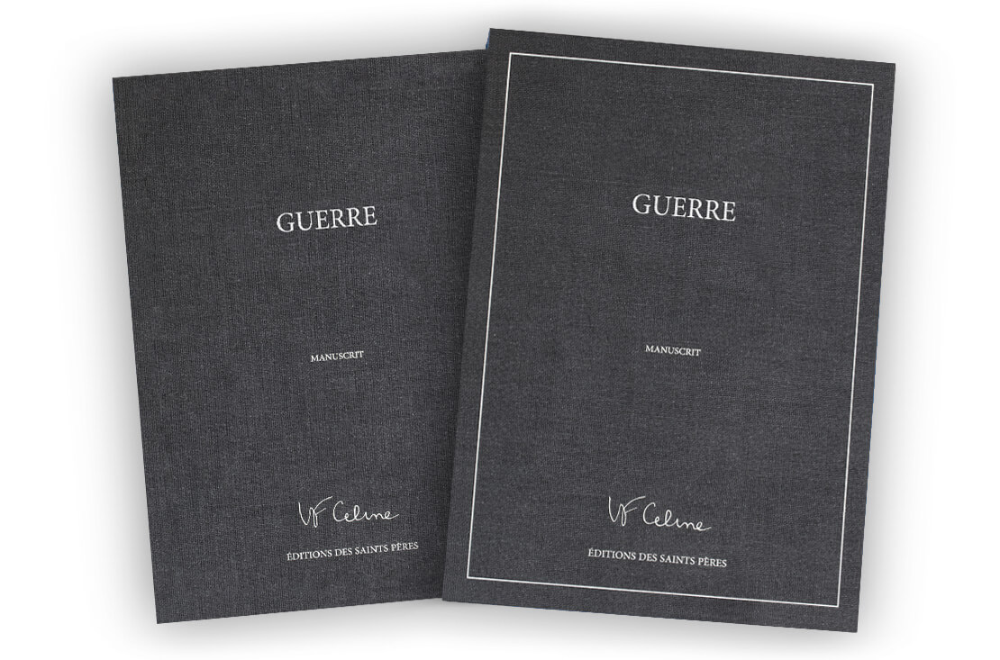 manuscrit Céline Guerre