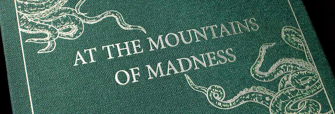 les montagnes hallucinées, le manuscrit de HP Lovecraft