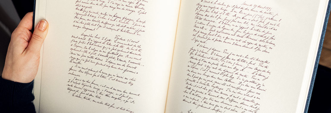 Journal, le manuscrit d'Alfred Dreyfus