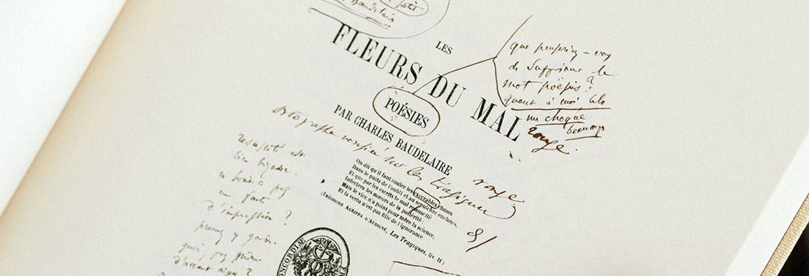 Les fleurs du mal | Le Manuscrit de Baudelaire