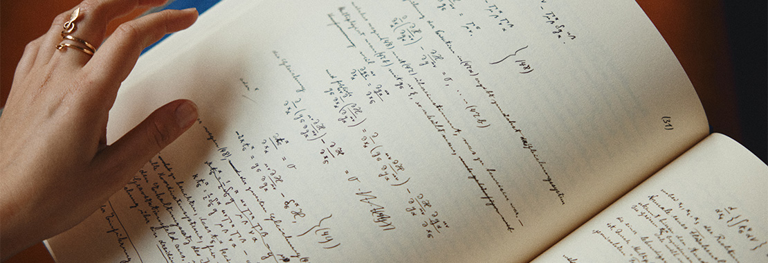 La Théorie de la relativité générale | manuscrit | Albert Einstein